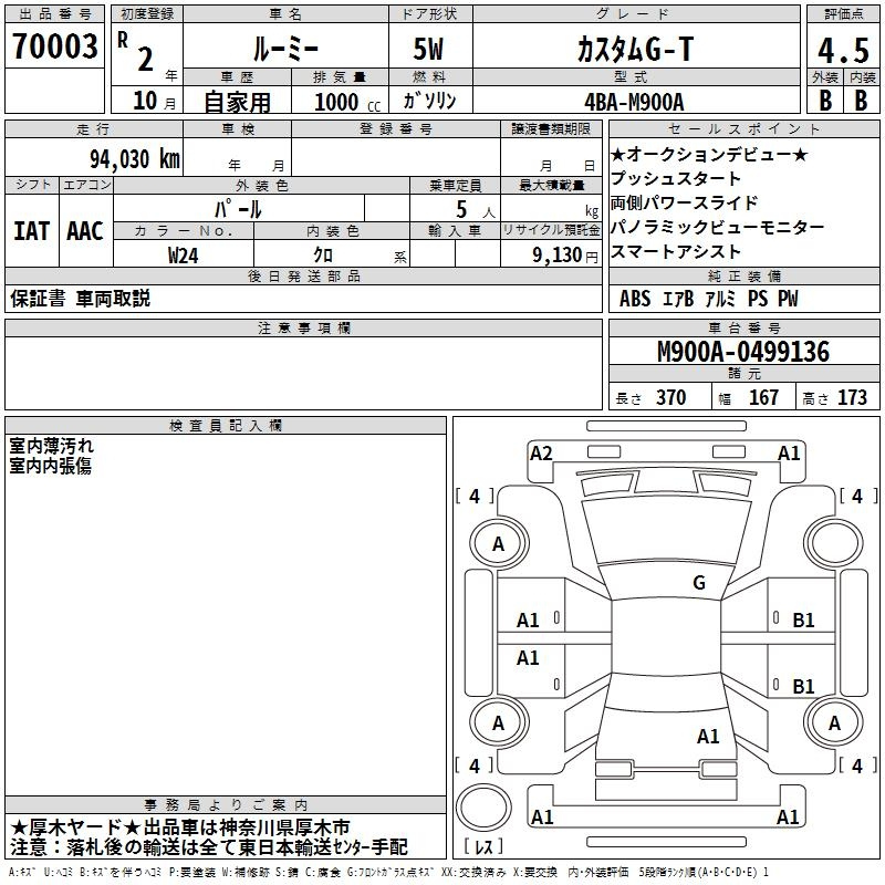 Аукционный лист