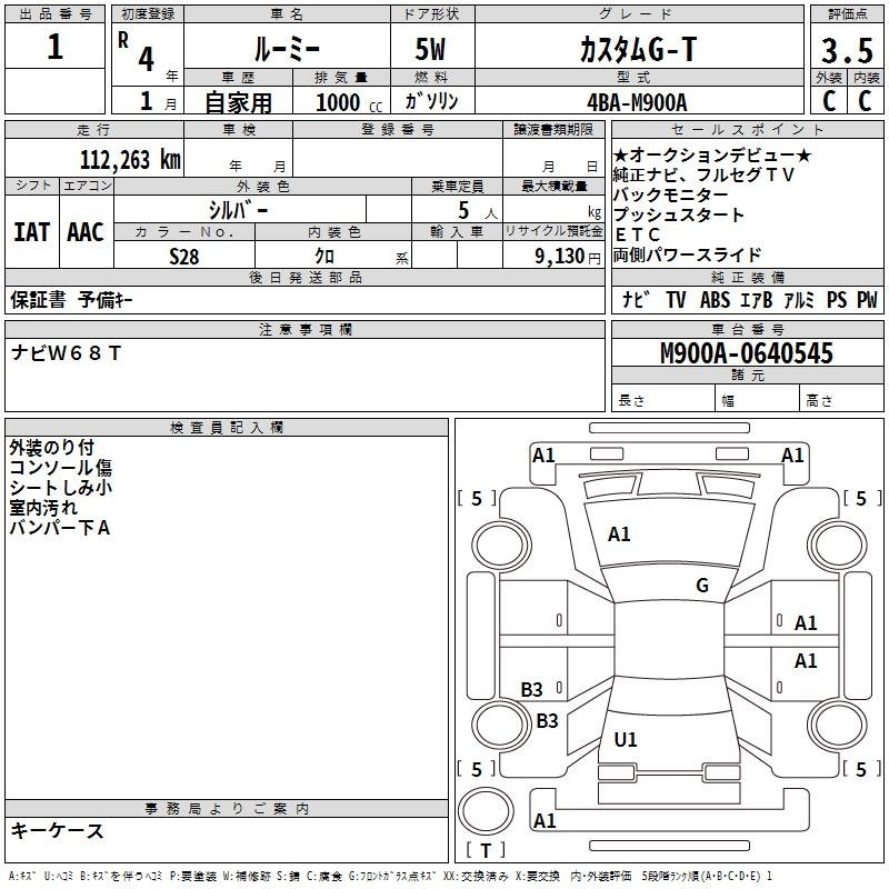 Аукционный лист