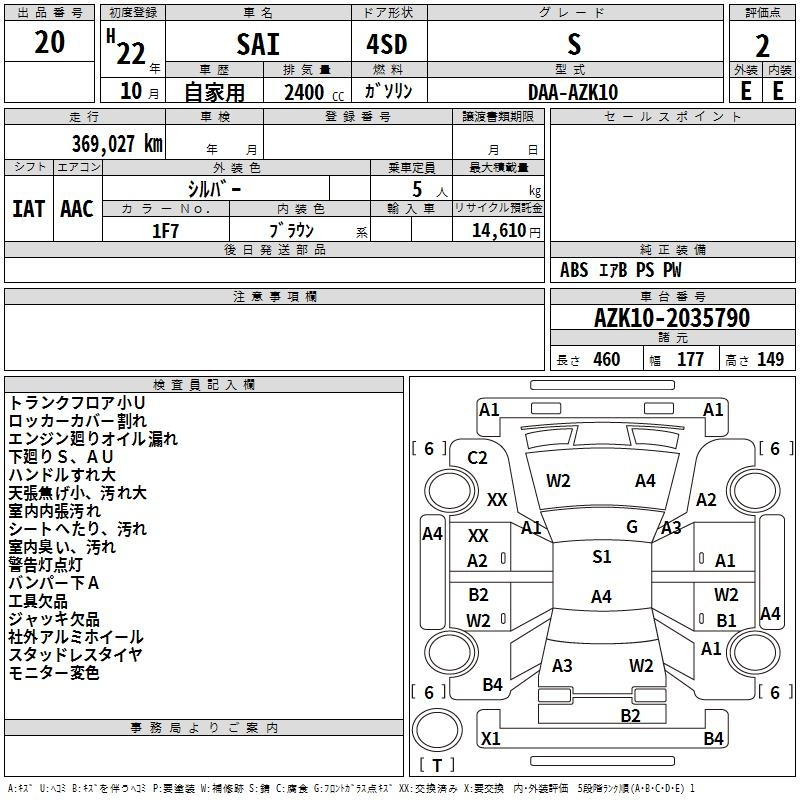 Аукционный лист