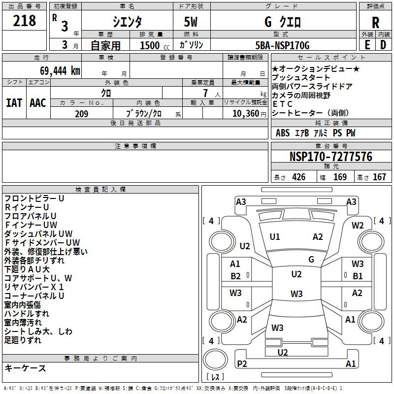 Аукционный лист