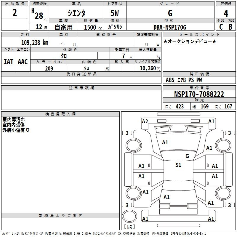 Аукционный лист