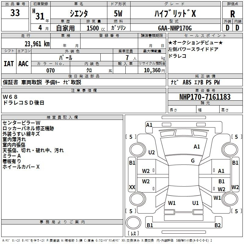 Аукционный лист