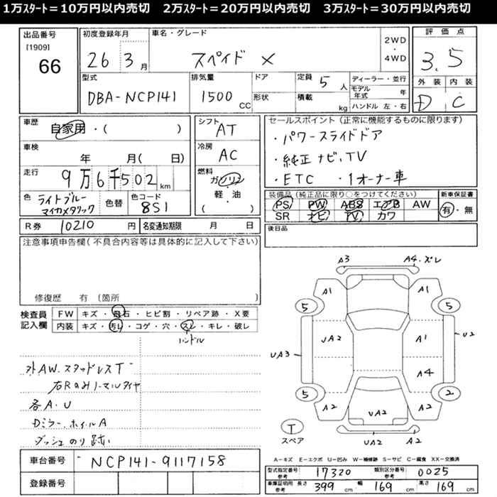 Аукционный лист