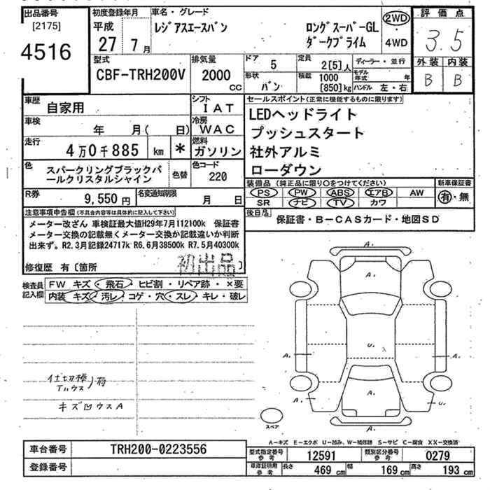 Аукционный лист