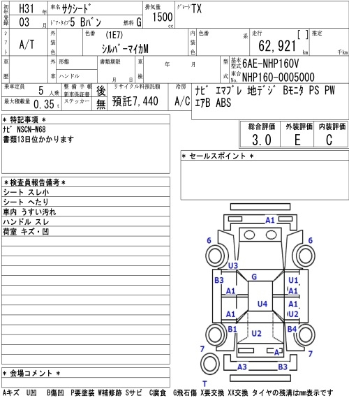 Аукционный лист