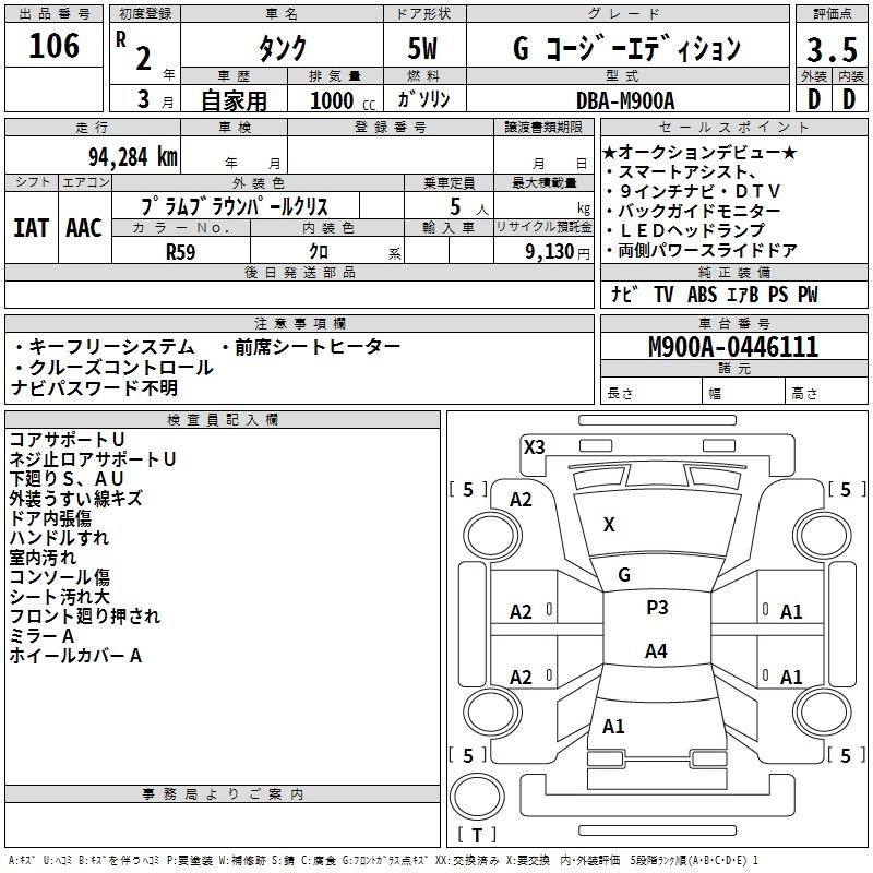 Аукционный лист