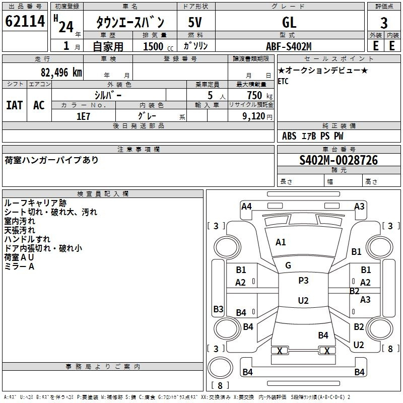 Аукционный лист