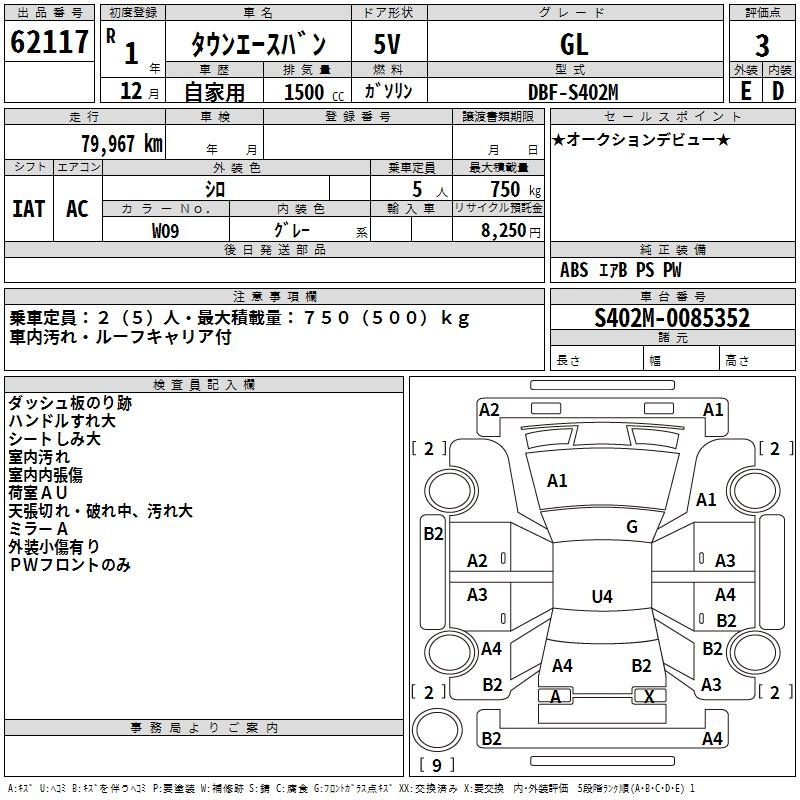Аукционный лист