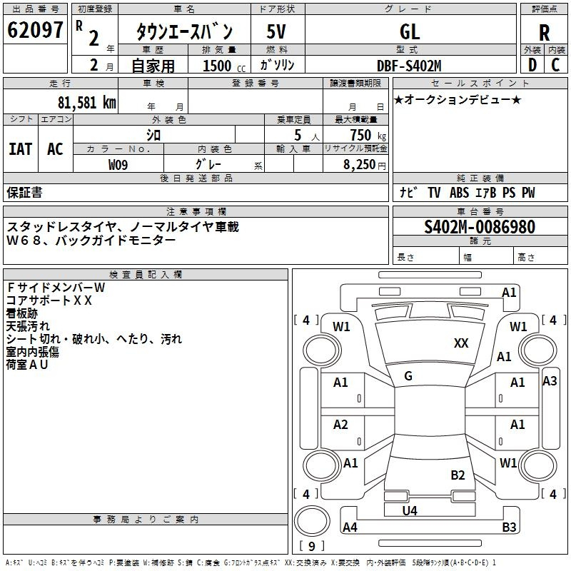 Аукционный лист