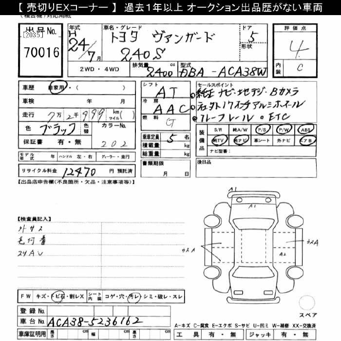 Аукционный лист