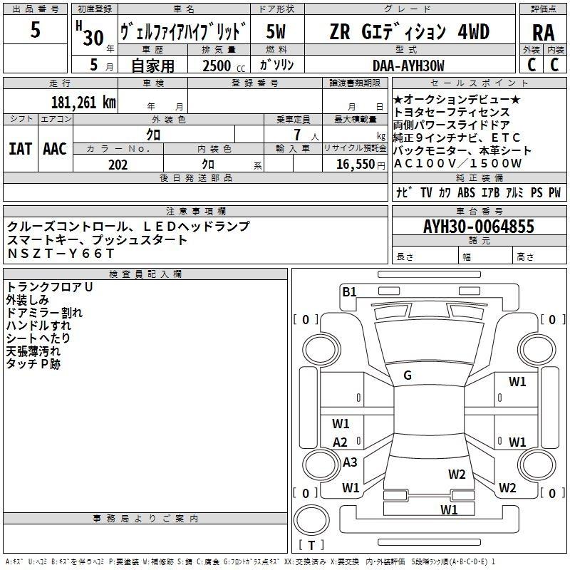 Аукционный лист