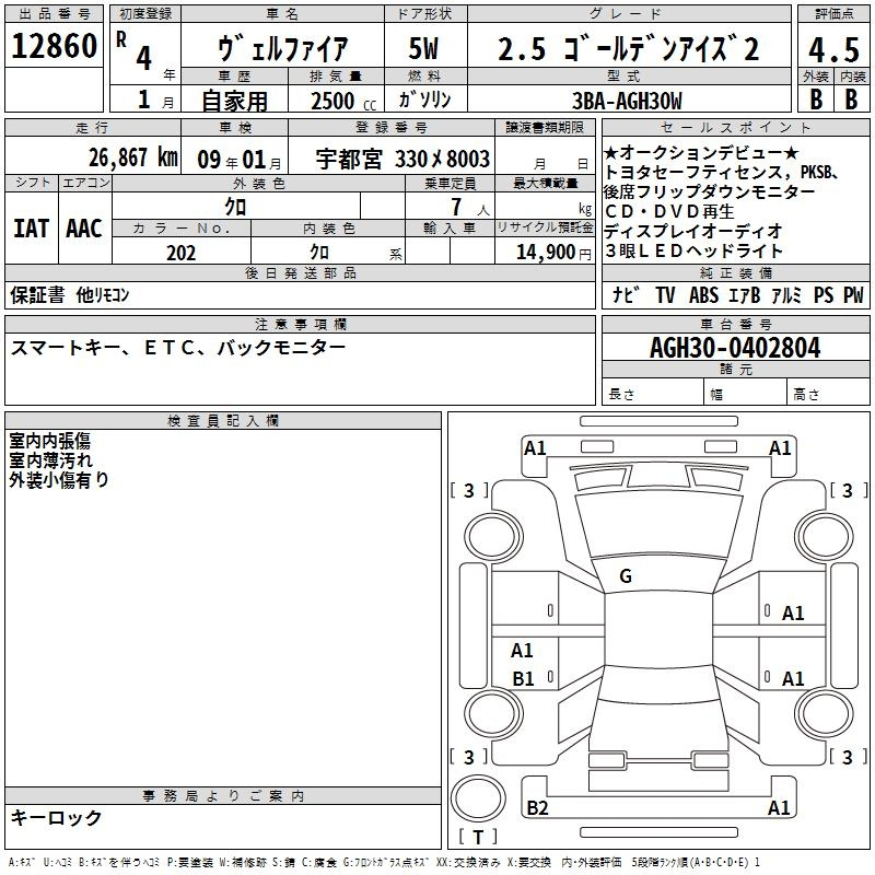 Аукционный лист