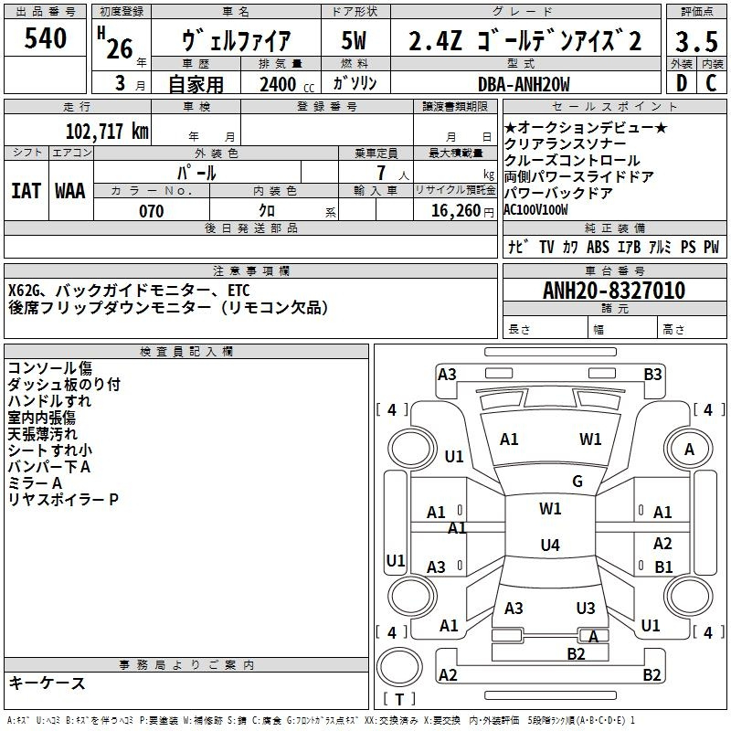 Аукционный лист