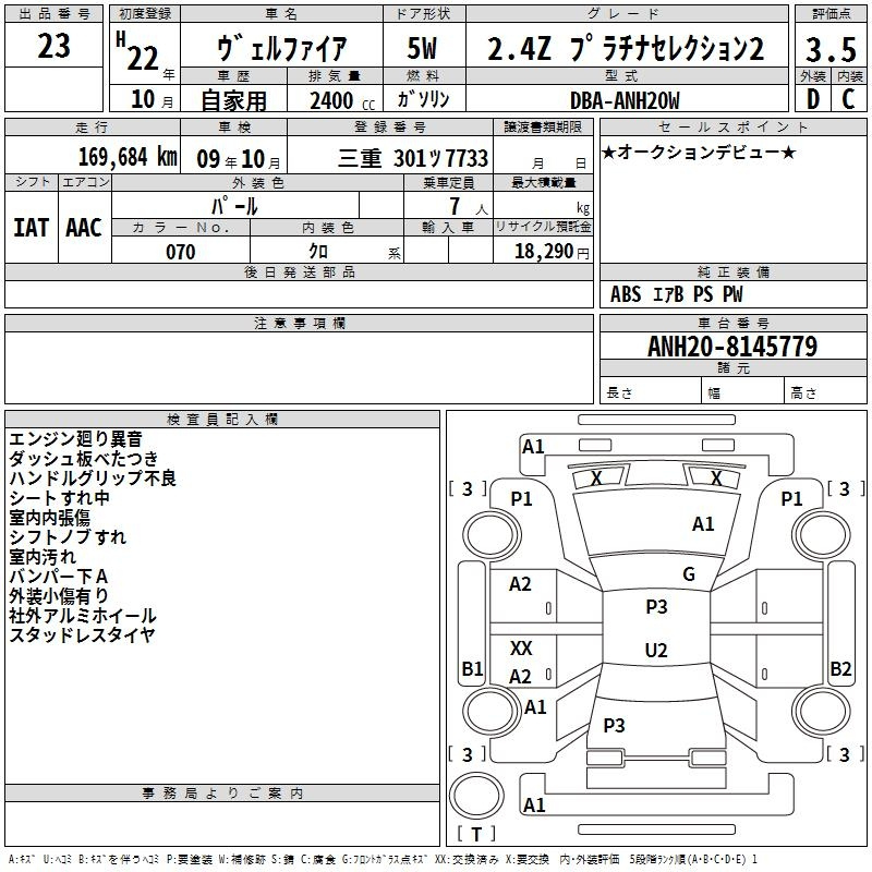 Аукционный лист