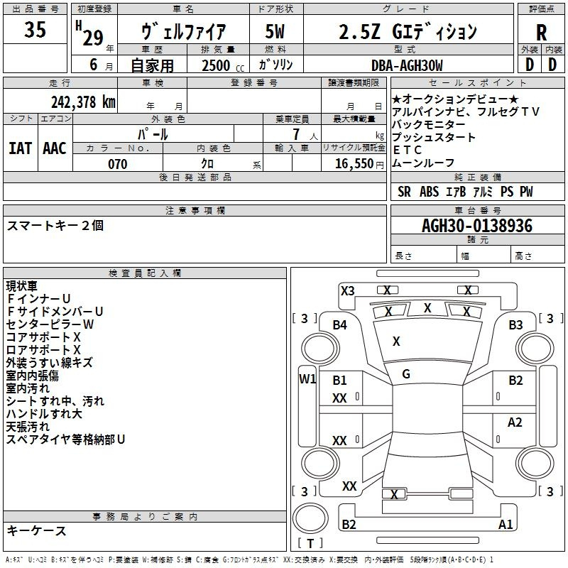 Аукционный лист