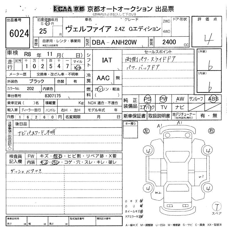 Аукционный лист