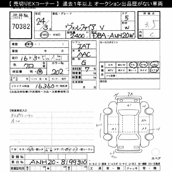 Аукционный лист