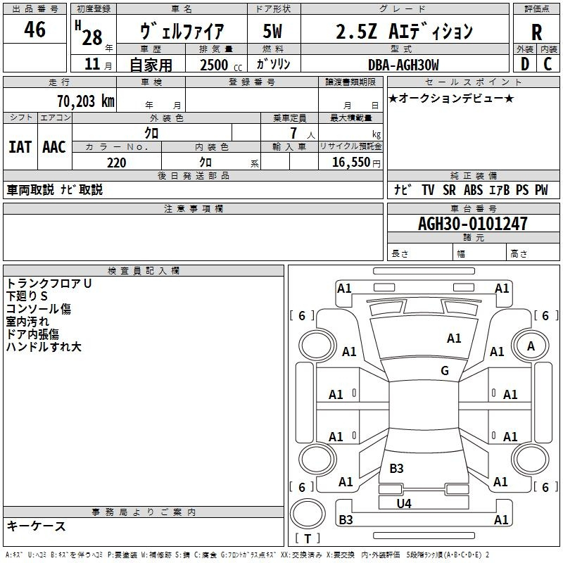 Аукционный лист