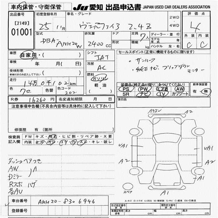 Аукционный лист