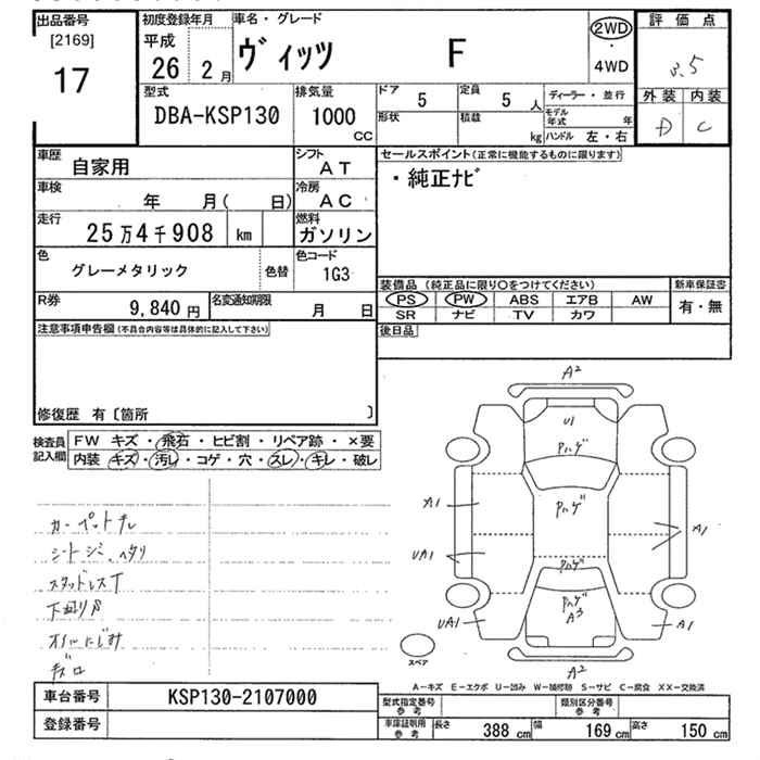 Аукционный лист