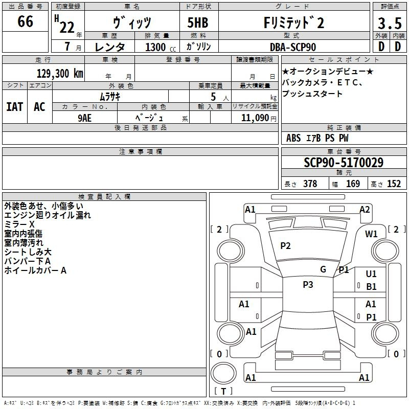 Аукционный лист