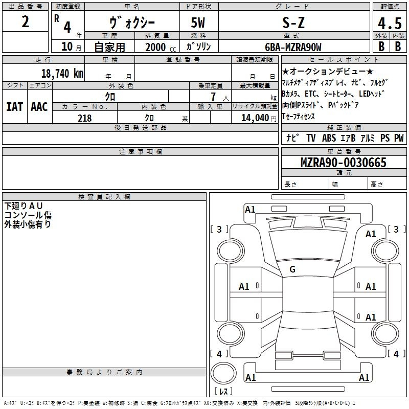 Аукционный лист