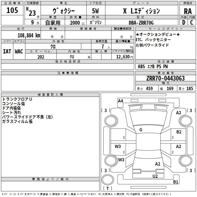 Аукционный лист