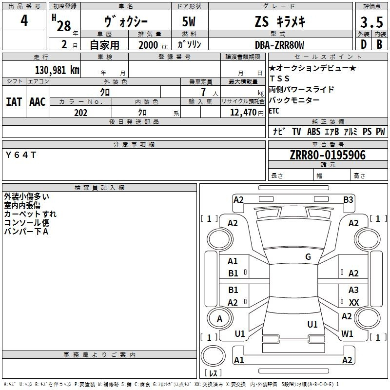 Аукционный лист