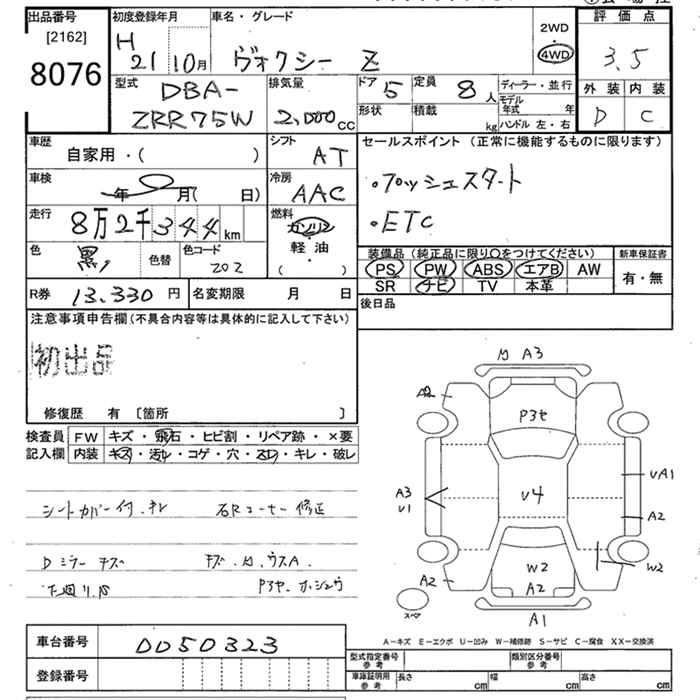 Аукционный лист