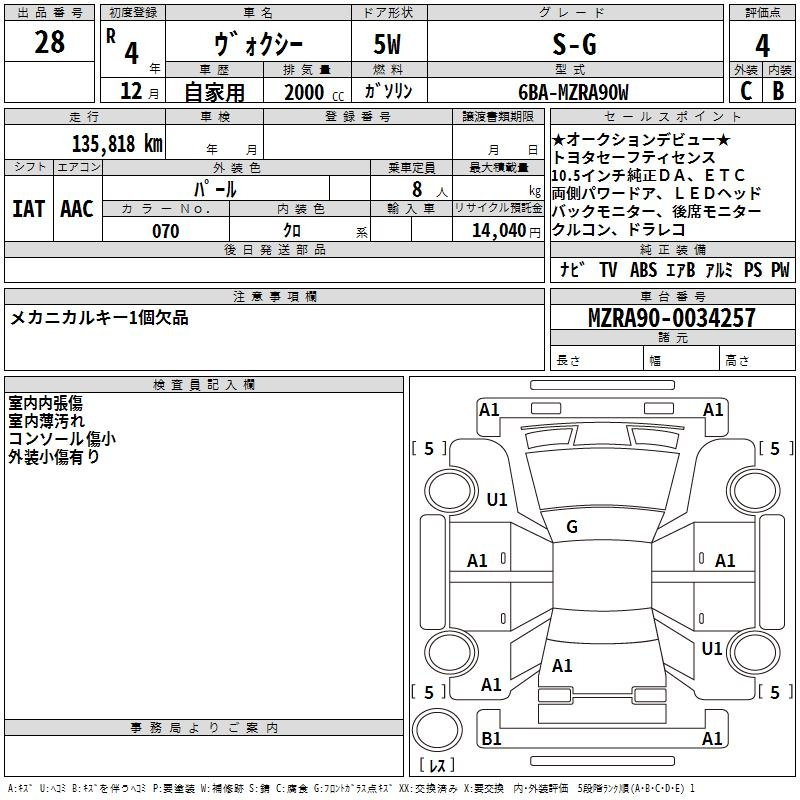 Аукционный лист