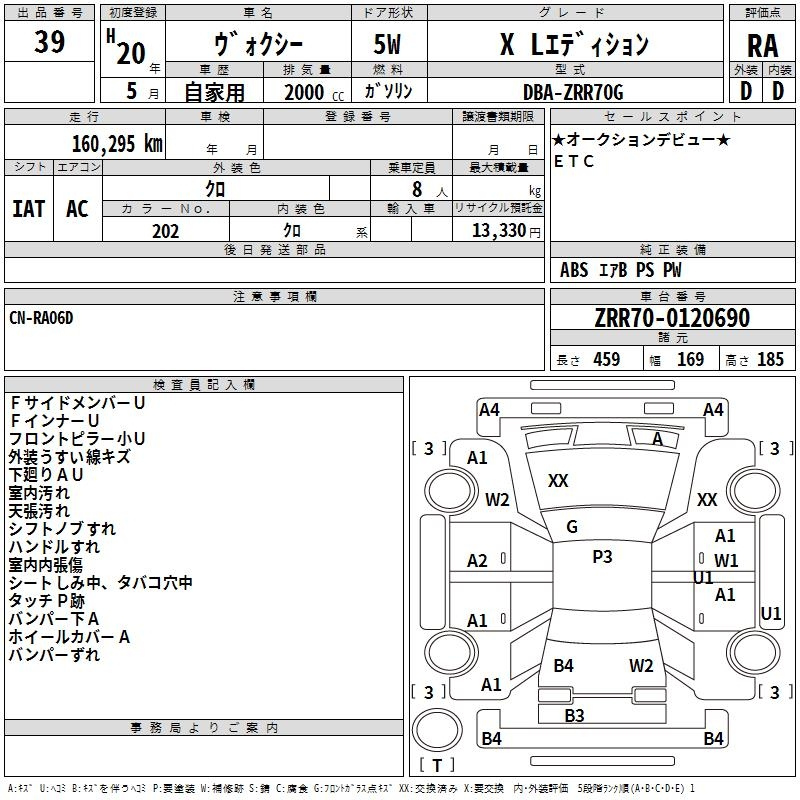 Аукционный лист