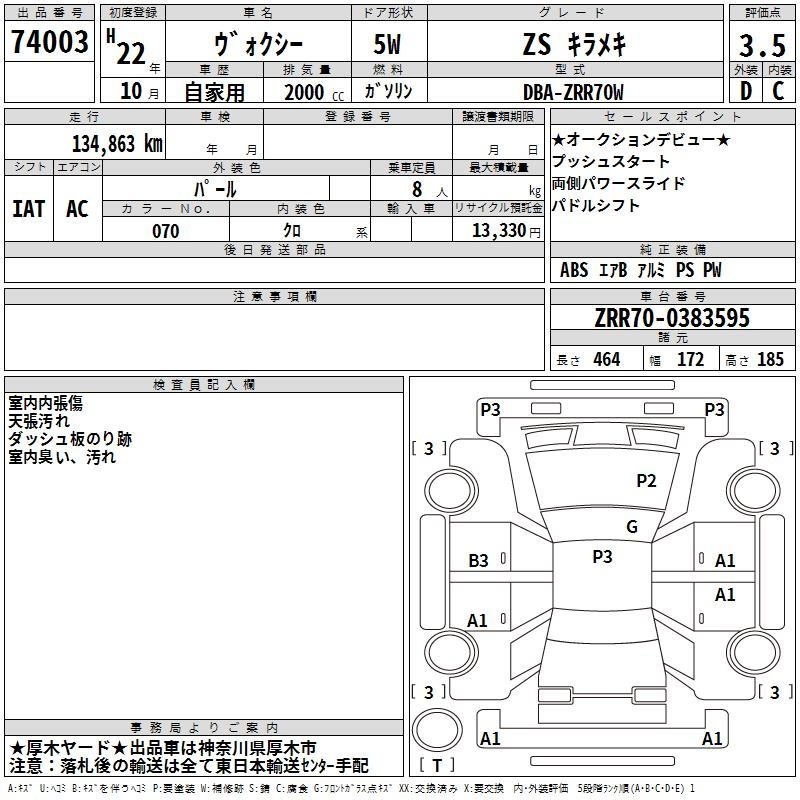 Аукционный лист