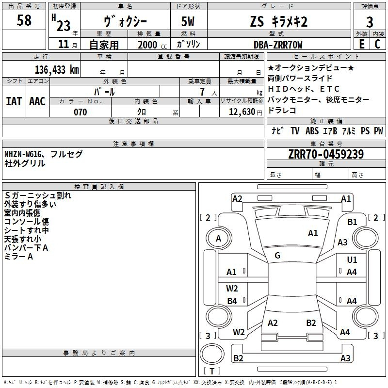 Аукционный лист