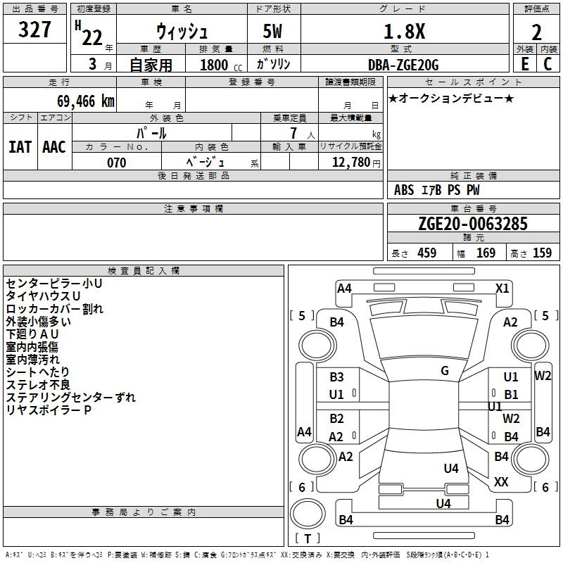 Аукционный лист