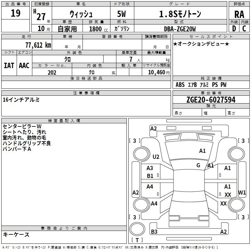 Аукционный лист