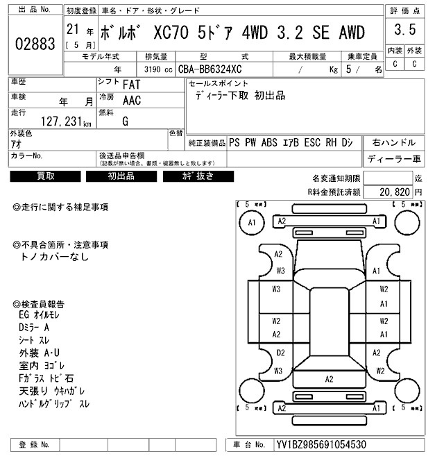 Аукционный лист